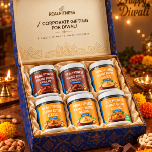 Realfitness Diwali Gift Box – 6 Jars | 340g Each